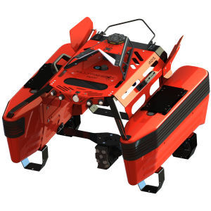 Hydrographic survey marine drone - Jellyfishbot Expert - IADYS - teleoperated / electric / catamaran
