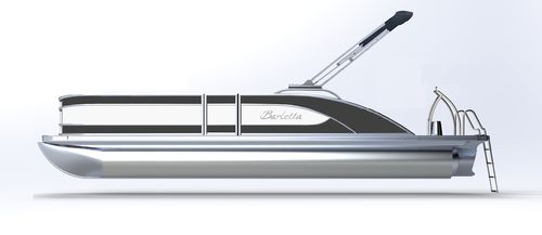 Outboard pontoon boat - L25UC - Barletta Boat Company - tri-tube / 12-person max. / 14-person max.