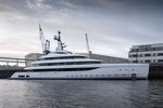 cruising mega-yacht