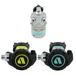 first and second stage scuba regulator