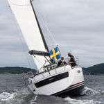 cruising sailboat