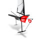 single-handed sailing dinghy / foiling / regatta / double-trapeze