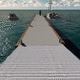 floating dock / mooring / for marinas / for boats