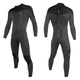 watersports wetsuit / full / long-sleeve / 3 mm