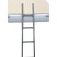 platform ladder / for boats / telescopic / immersed