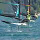 single-handed sailing dinghy / traditional / foiling / regatta