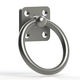 mooring ring / round / stainless steel