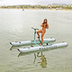 1-person water bike / aluminum / black / blue