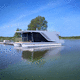 catamaran houseboat / inboard