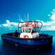 line-handling boat / utility boat / service boat / work boat