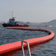 pollution control boom / inflatable / sheltered waters