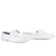 deck shoes / men's / leather / rubber