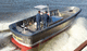 line-handling boat / inboard / aluminum