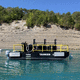 utility boat / service boat / logistics transport boat / harbor service boat