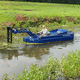 mowing boat