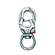 snap shackle with eye / quick-release / double-action safety / sheet