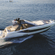 outboard express cruiser / triple-engine / stepped hull / hard-top
