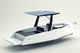 inboard center console boat / solar powered / 6-person max.