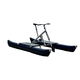 1-person water bike / aluminum / white / black