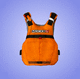 watersports buoyancy aid / men's / foam / orange