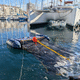 waste collection marine drone / electric / monohull