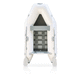 outboard inflatable boat / open / 4-person max. / slatted floor