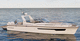 outboard express cruiser / twin-engine / open / dual-console