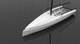 racing sailboat / one design / lifting keel / with bowsprit