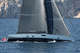 racing sailing super-yacht / 4-cabin / with open transom / carbon