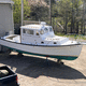 inboard cabin cruiser / gasoline / semi-displacement hull / wheelhouse