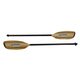 double paddle / for kayaks / touring / asymmetrical