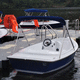 electric center console boat / POD drive / for recreation centers / 5-person max.