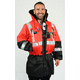 professional jacket / waterproof / with built-in, self-inflating vest / breathable