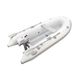 outboard inflatable boat / rigid / open / aluminum