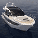 inboard express cruiser / twin-engine / hard-top / 14-person max.