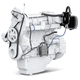 auxiliary motor / diesel / professional vessel / common-rail
