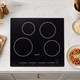 ceramic cooktop / induction / vitroceramic / marine