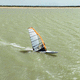 light-wind windsurf sail / race / racing / regatta