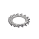 locking washer / external-toothed / stainless steel