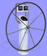 sailboat steering wheel pedestal