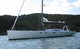 cruising-racing sailing yacht / with open transom / custom