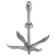 grapnel anchor / folding / for sailboats / galvanized steel