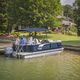 outboard pontoon boat / 10-person max.