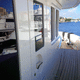 yacht door / side-hinged / weathertight / aluminum