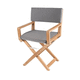 boat director's chair / for yachts / folding / wooden