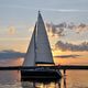 cruising sailboat / with bowsprit / trailerable