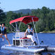 4-person pedal boat / aluminum