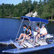 4-person pedal boat / aluminum