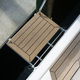 fixed platform / boarding / boat / teak