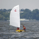 single-handed sailing dinghy / children's / double-handed / recreational